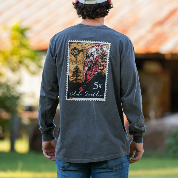 Old South Stamped Long Sleeve