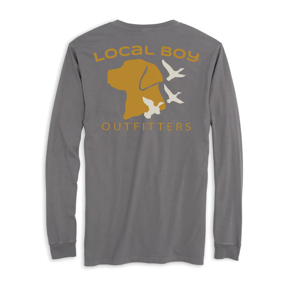 Local Boy L/S Dog and Ducks T-Shirt
