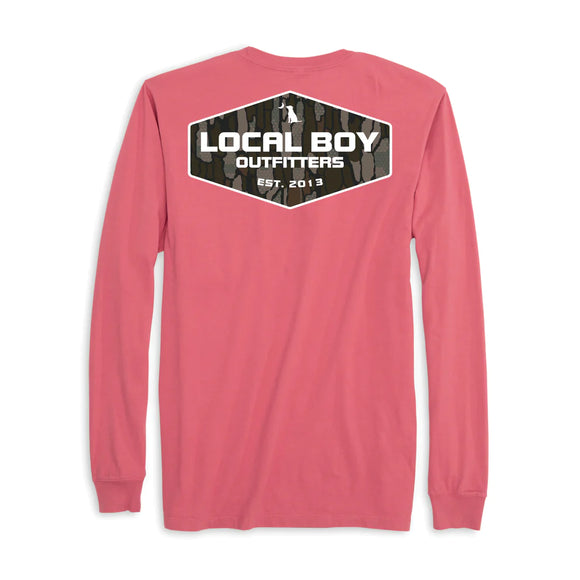 Local Boy L/S Hex Timber T-Shirt