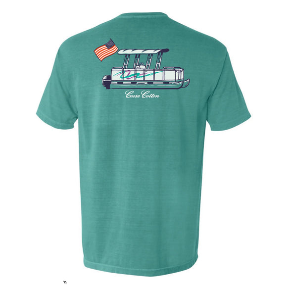 Coosa Cotton Party Barge Tee