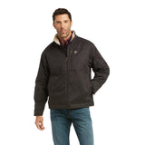 Ariat Men's Grizzly Canvas Insulated Jacket- Espresso