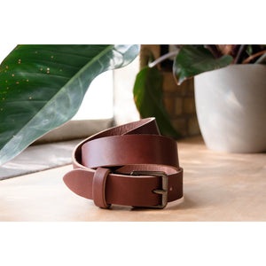 Brown Leather Belt