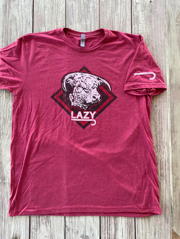 Lazy J - Diamond Hereford  T-shirt