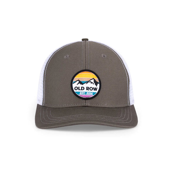 Old Row Mountains Mesh Patch Trucker Hat