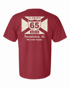 65S My Town Tuscaloosa Tee