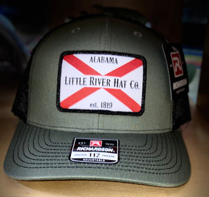 Little River Alabama Flag Patch Hat